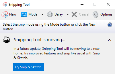 Windows Snipping Tool